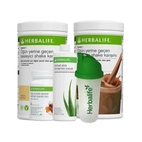 Herbalife Bronz Set - (4 Ürün & Shaker Hediyeli)